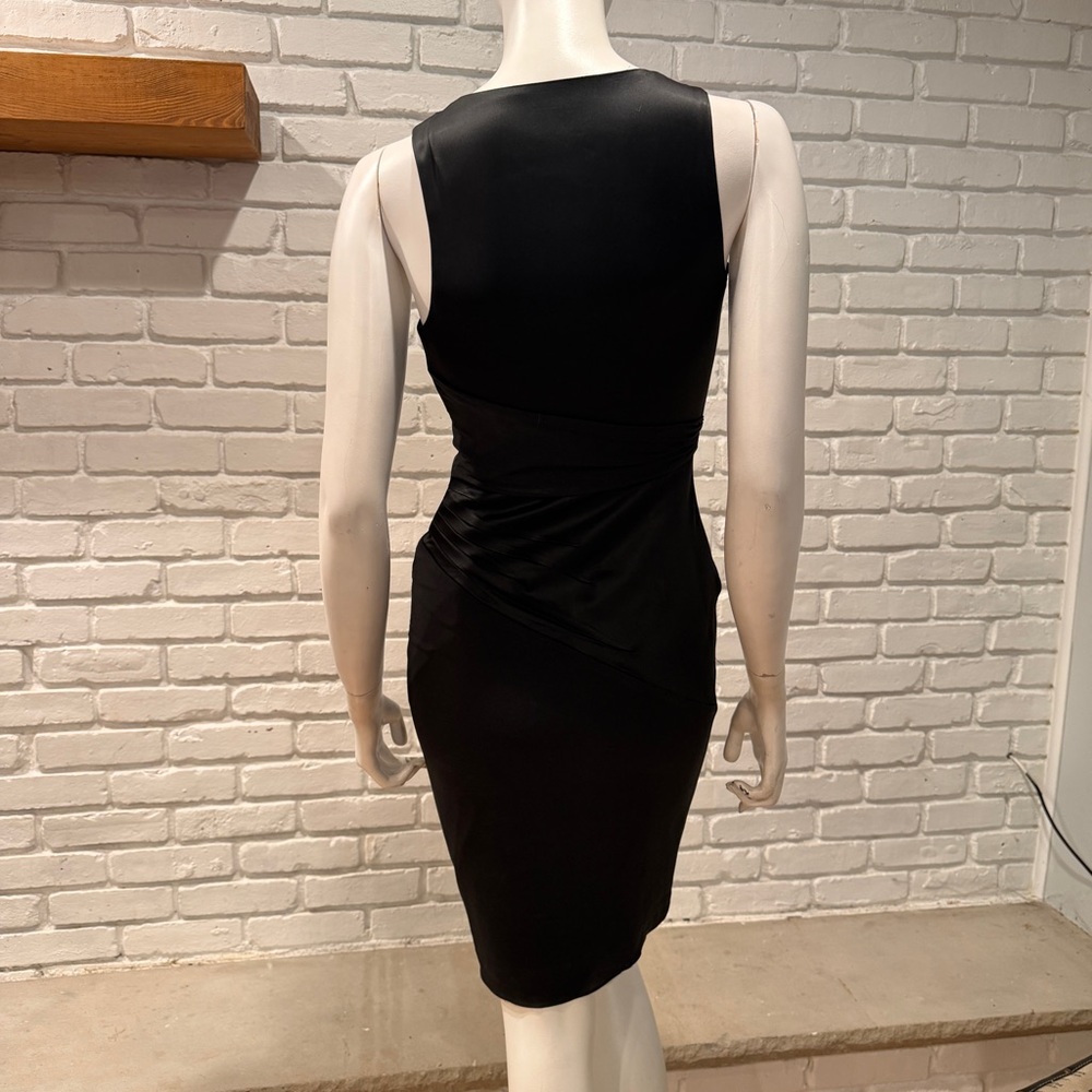 REISS Black Asymmetrical One Shoulder Cocktail Size 4 NWT Bodycon - Picture 12 of 15